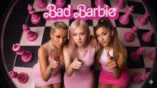 Ariana Grande ft. Doja Cat & ROSÉ – Bad Barbie (Lyrics Video)