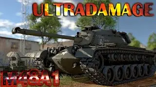 Неистовый нагиб M48A1 в War Thunder [1.97] ✓