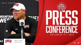 UNLV Football Press Conference - Mountain West Pre-Championship