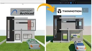 🚀 IMPORTER DE ArchiCAD vers TWINMOTION en 2 MINUTES ! (Tuto Ultra Simple)
