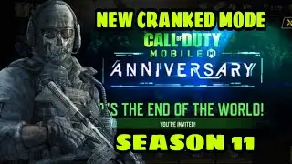 Season 11 Update in CODM | Find all about CRANKED MODE !!💥💥