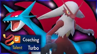 Braségali support avec COACHING - Pokémon Écarlate & Violet