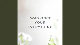 I Was Once Your Everything