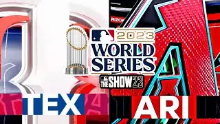 MLB The Show 23 PS4 World Series 2023 Game 3 | Rangers vs. Diamondbacks 