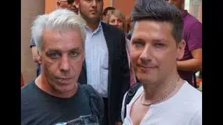 Тилль Линдеманн и Кристоф Шнайдер из RAMMSTEIN на церемонии Revolver Golden Gods