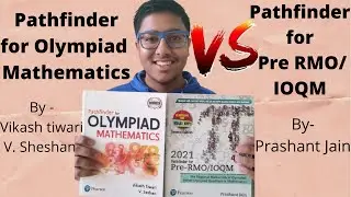 Pathfinder for Olympiad Mathematics V/s Pathfinder for Pre-Rmo/Ioqm | Best Book Review for olympiads