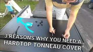 RAM 1500 DT Hard Top TriFold Tonneau cover Install & Review