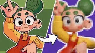 Watch A Pro 3D Sculptor Create a Stylized 3D Character (2D to 3D!)