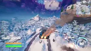 I accidentally drove into a rift 💀 (Fortnite)
