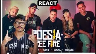 REAGINDO A Poesia Free Fire#1 - Tu tá Maruco - | Piuzinho| Vicente| Mc Maellen| Coronel | Yuri Black