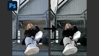 Black Theme Color Grading Effect | How To Edit Moody Black Color Grading Effect In Photoshop?