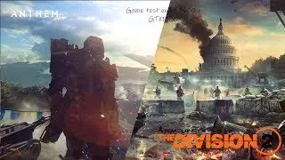 Anthem+The division 2 gameplay on R5 1600 + GTX1080