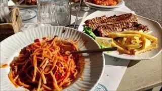 Греция город Александруполис / Грецкая средеземноморская кухня