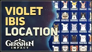Violet Ibis Location Genshin Impact