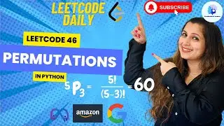 🏆Leetcode 46 - Permutations | Python | 