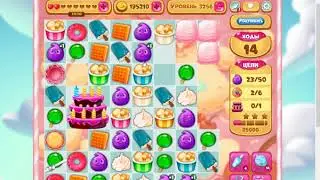 3256 уровень в игре Долина сладостей