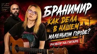Как дела в нашем маленьком городе? - БРАНИМИР / Разбор на гитаре