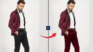 How To Adjustment Color Plant Red Black To Red In Photoshop