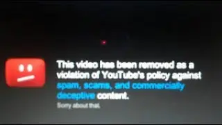 What is youtube Spam, deceptive practices, and scams