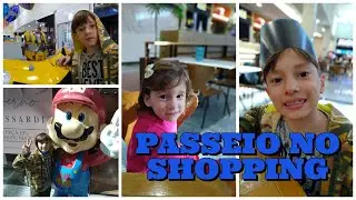 BRINCANDO NO SHOPPING - SLIME E JOGOS