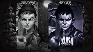BEFOR / AFTER | ANTON VS ROMA | TINY BUNNY