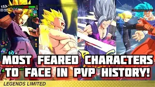 Most Feared Characters To Face In PvP History Of Dragon Ball Legends