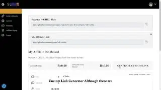 Referral Program Affiliate
