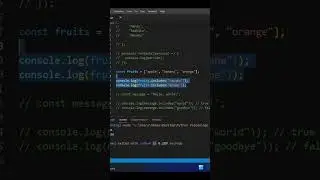 JavaScript Includes Method 