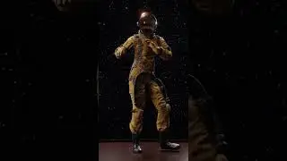 SpaceSuit 3D Animation Dance 