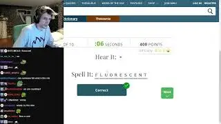 xQc cant spell WORDS | xQc takes a HEAR AND TYPE test