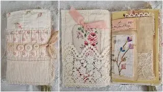 Small Shabby Chic Journal | Flip Through