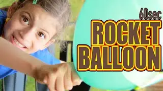 Rocket Balloon Experiment - The Quick Brown Fox
