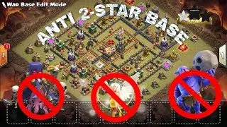New and Best Unbeatable Th11 Anti 2 Star/3 Star War Base 2018-19 | Clash Indians