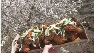 Жареная курочка.