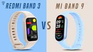 Redmi Band 3 VS Xiaomi Mi Band 9