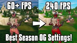 Fortnite Season OG Settings Guide! - FPS Boost, Colorblind Modes, & More!
