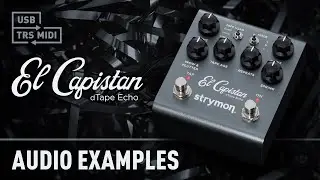 New El Capistan Audio Examples | Strymon