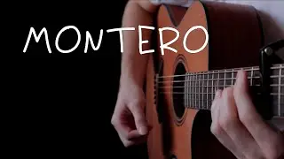 MONTERO (Call Me By Your Name) - Fingerstyle Guitar Cover - Lil Nas X / Acoustic Version (TABS)