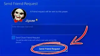 Do NOT Add "JIGSAW" Account as a Friend on PS4! (SAW)