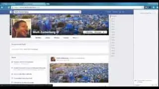 Mark Zuckerberg's Facebook Id Hacked. Changing cover pic [Hacking Event Recorded]