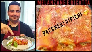 HAI OSPITI? Prepara questa Pasta  Ripiena Melanzane e Ricotta ❗️😋