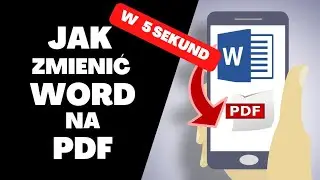 Jak zmienić Word na PDF w 5 sekund