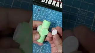 DISTRICT DIORAMA : HOW-TO make Fire Hydrant from XPS foam for diorama accessory