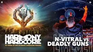 N-Vitral & Deadly Guns at Harmony of Hardcore 2022 - 15 Years of the Ultimate Hardcore Feeling