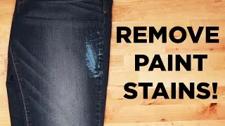 How to Remove Paint Stains