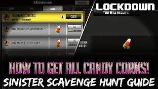 TWD RTS: How to get ALL Candy Corns! Sinister Scavenge Guide - The Walking Dead: Road to Survival