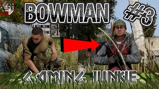 FRESHY TO BOWMAN / TUTORIAL / How to make a bow and arrow / DayZ Standalone / Gaming Junkie