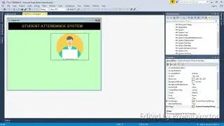 2.Student Attendance System Using QR Code Tutorial Part 2-How to connect  MySQL with C# windows form