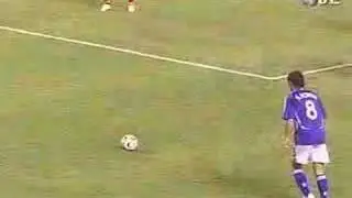 Efeito no chute , Golaço