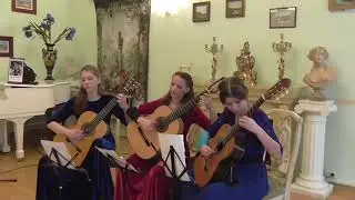 Bach English suite, Gavot BWV 808/Бах Гавот из английской сюиты